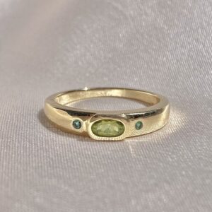 anillo «aura dorada»